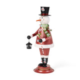 Christopher Knight Home® - Noble House - - Metal Santa Decoration With Led Light