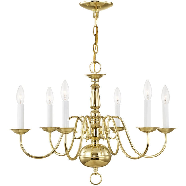 HomeRoots Six Light Dimmable Chandelier - Modern Cylinder Design with Steel Shades for Stylish Ambiance 687541