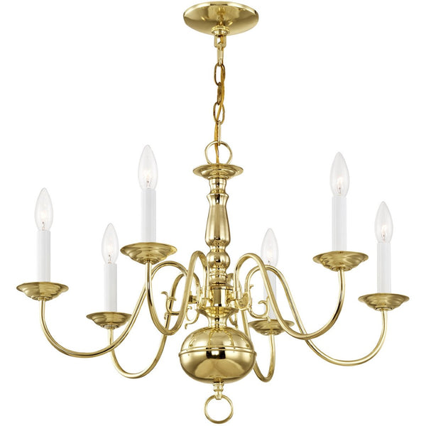 HomeRoots Six Light Dimmable Chandelier - Modern Cylinder Design with Steel Shades for Stylish Ambiance 687541