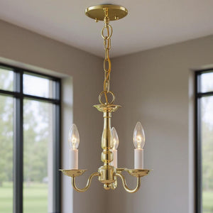 HomeRoots Three Light Dimmable Chandelier - Modern Cylinder Shades for Elegant Adjustable Illumination 687553