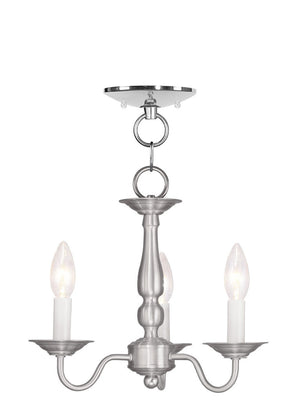 HomeRoots Three Light Dimmable Chandelier - Modern Cylindrical Shades, Steel Design for Versatile Lighting Solutions 687555