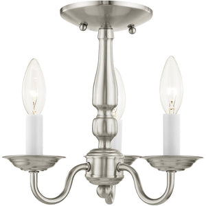 HomeRoots Three Light Dimmable Chandelier - Modern Cylindrical Shades, Steel Design for Versatile Lighting Solutions 687555
