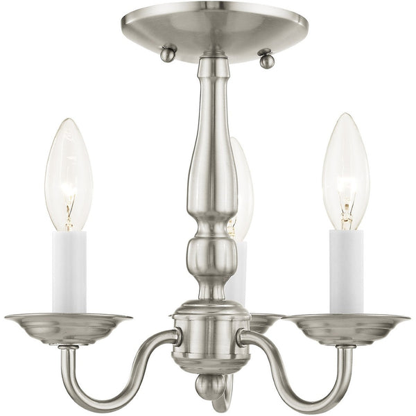 HomeRoots Three Light Dimmable Chandelier - Modern Cylindrical Shades, Steel Design for Versatile Lighting Solutions 687555