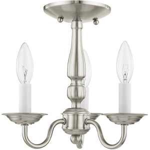 HomeRoots Three Light Dimmable Chandelier - Modern Cylindrical Shades, Steel Design for Versatile Lighting Solutions 687555