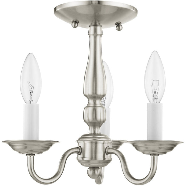 HomeRoots Three Light Dimmable Chandelier - Modern Cylindrical Shades, Steel Design for Versatile Lighting Solutions 687555