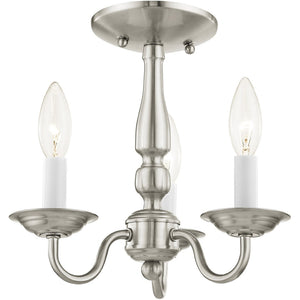 HomeRoots Three Light Dimmable Chandelier - Modern Cylindrical Shades, Steel Design for Versatile Lighting Solutions 687555
