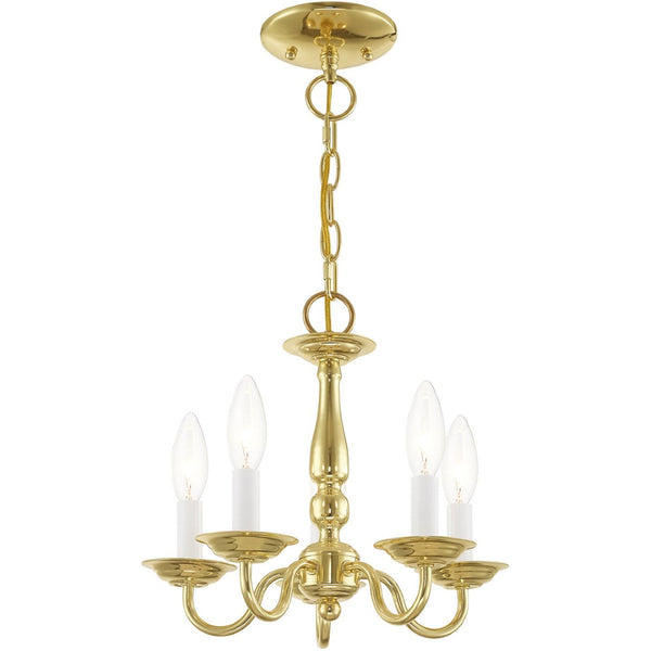HomeRoots Five Light Dimmable Chandelier – Modern Cylinder Shades for Stylish Spaces, Adjustable Ambiance & Durability 687556