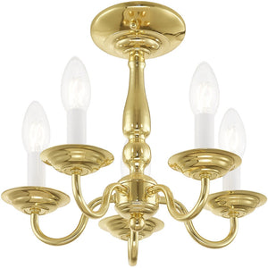 HomeRoots Five Light Dimmable Chandelier – Modern Cylinder Shades for Stylish Spaces, Adjustable Ambiance & Durability 687556