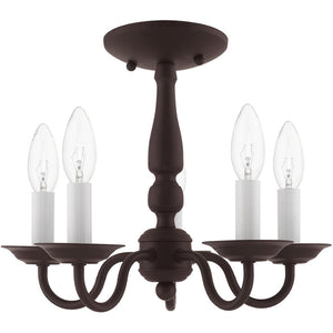 HomeRoots Bronze Five-Light Dimmable Chandelier – Elegant Cylinder Shades for Stylish Home Lighting Solutions 687557