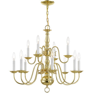 HomeRoots Twelve Light Dimmable Chandelier – Modern Steel Design for Elegant Ambiance in Any Room 687560