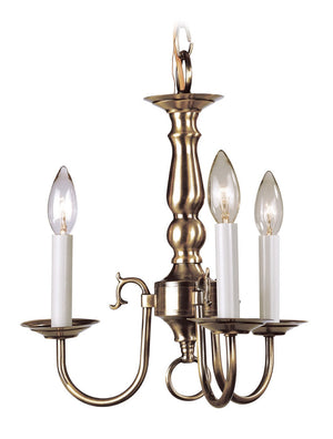 HomeRoots Three Light Dimmable Chandelier - Modern Cylindrical Shades for Stylish Home Illumination & Ambiance 687565
