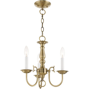 HomeRoots Three Light Dimmable Chandelier - Modern Cylindrical Shades for Stylish Home Illumination & Ambiance 687565
