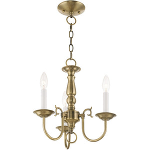 HomeRoots Three Light Dimmable Chandelier - Modern Cylindrical Shades for Stylish Home Illumination & Ambiance 687565