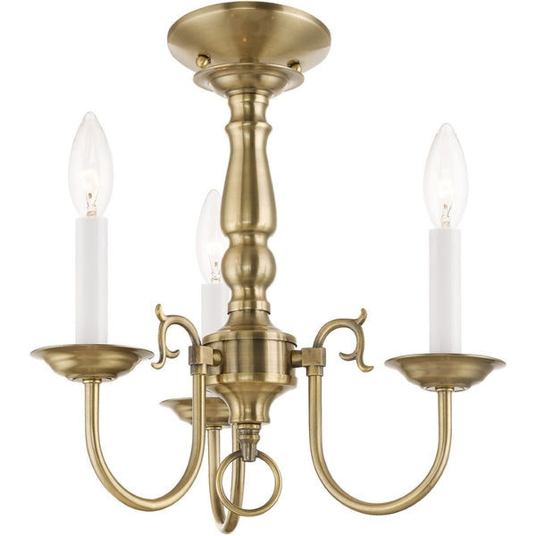 HomeRoots Three Light Dimmable Chandelier - Modern Cylindrical Shades for Stylish Home Illumination & Ambiance 687565