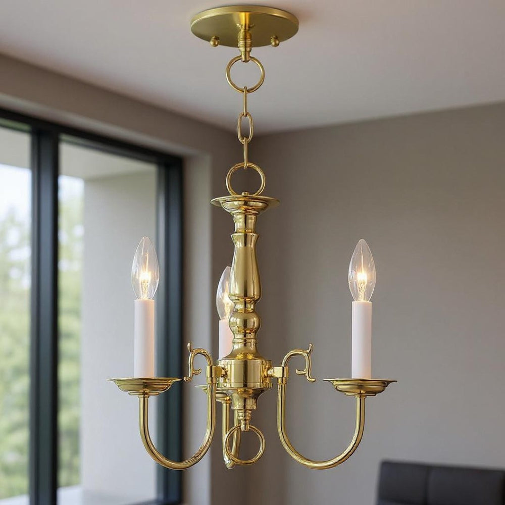 HomeRoots Three Light Dimmable Chandelier with Stylish Cylinder Shades for Modern Ambiance and Versatility 687566