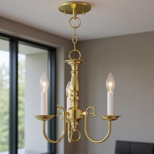 HomeRoots Three Light Dimmable Chandelier with Stylish Cylinder Shades for Modern Ambiance and Versatility 687566