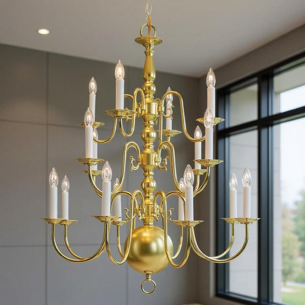 HomeRoots Multi Light Dimmable Chandelier - Modern Steel Fixture with Adjustable Ambiance for Stylish Spaces 687574