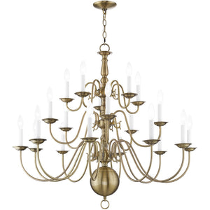 HomeRoots Multi Light Dimmable Chandelier - Modern Cylinder Shades for Stylish Ambiance in Any Space 687575