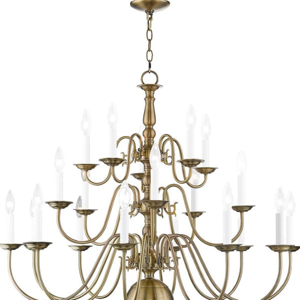 HomeRoots Multi Light Dimmable Chandelier - Modern Cylinder Shades for Stylish Ambiance in Any Space 687575