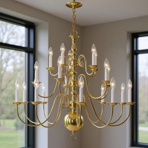 HomeRoots Multi Light Dimmable Chandelier - Modern Cylinder Shades for Versatile Ambiance in Any Space 687576