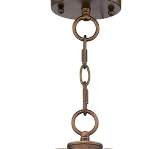 HomeRoots Four Light Dimmable Chandelier - Modern Cylinder Shades for Adjustable Brightness & Sleek Style 687578
