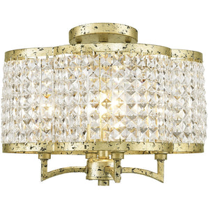 HomeRoots Four Light Dimmable Chandelier - Modern Cylinder Shades for Customizable Ambiance & Style 687585