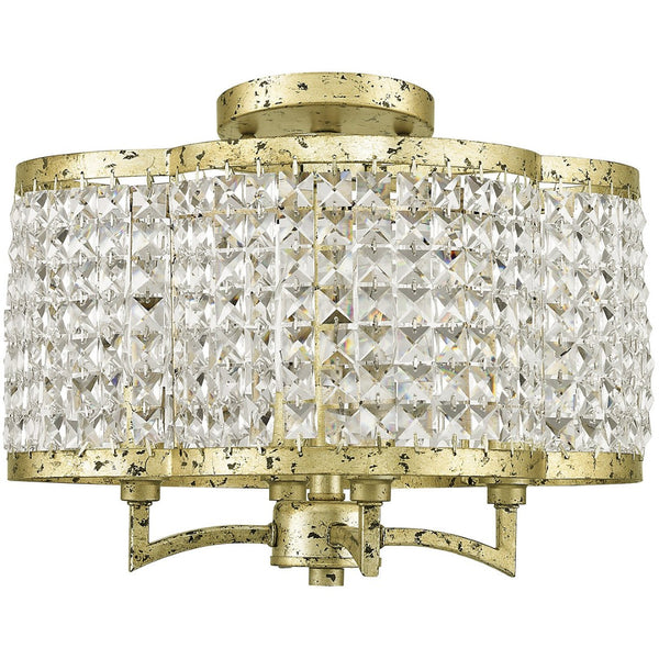 HomeRoots Four Light Dimmable Chandelier - Modern Cylinder Shades for Customizable Ambiance & Style 687585
