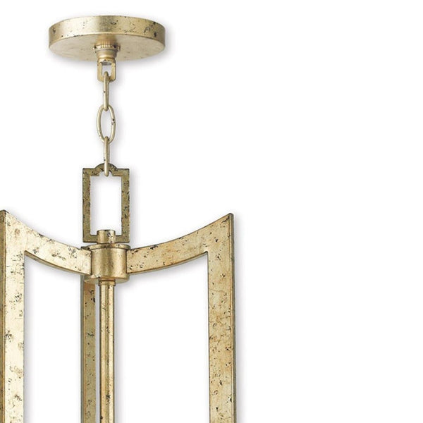 HomeRoots Six Light Dimmable Chandelier with Cylinder Shades for Modern Ambiance in Any Room Decor 687590