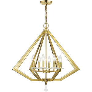 HomeRoots Eight Light Dimmable Chandelier - Modern Cylinder Design with Steel Shades for Versatile Decor Styles 687607