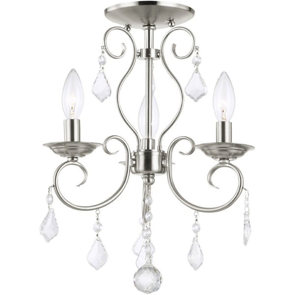 HomeRoots Three Light Dimmable Chandelier – Modern Cylindrical Shades for Stylish, Adjustable Home Illumination 687619