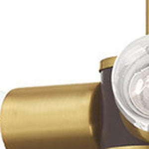 HomeRoots Three Light Dimmable Chandelier with Sleek Cylindrical Shades for Modern Home Ambiance and Style 687663