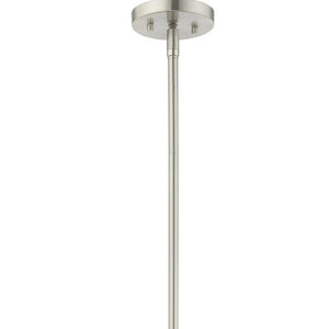 HomeRoots Four Light Dimmable Chandelier - Modern Cylinder Design for Elegant Illumination in Any Space 687690