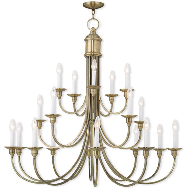 HomeRoots Multi Light Dimmable Chandelier - Modern Cylinder Design with Adjustable Warm Illumination & Style 687705