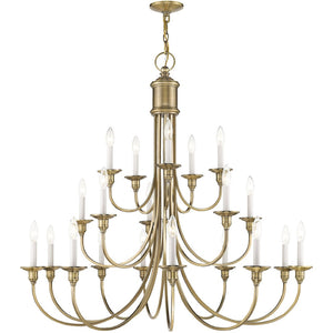 HomeRoots Multi Light Dimmable Chandelier - Modern Cylinder Design with Adjustable Warm Illumination & Style 687705