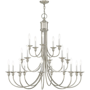HomeRoots Multi Light Dimmable Chandelier - Modern Steel Design with Adjustable Brightness for Any Space 687706
