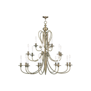 HomeRoots Multi Light Dimmable Chandelier with Modern Cylinder Shades for Elegant Ambiance in Any Space 687725