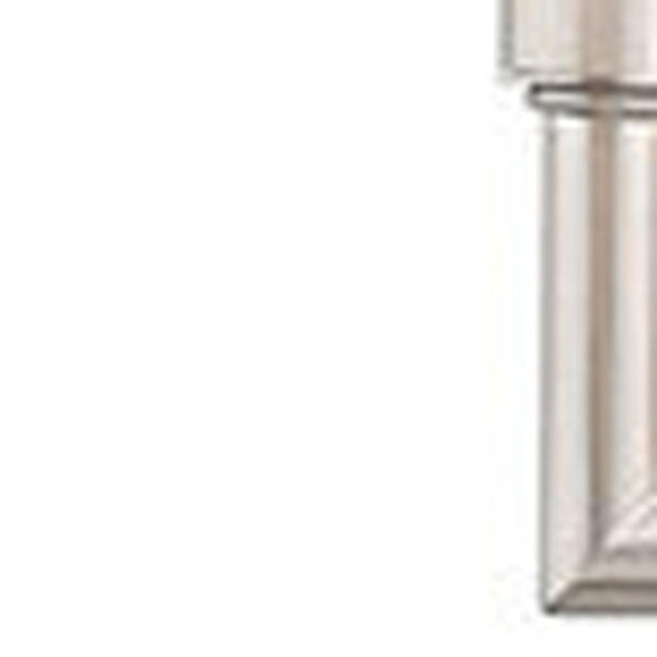 HomeRoots Four Light Dimmable Chandelier - Modern Cylinder Shades for Stylish Illumination in Any Space 687745
