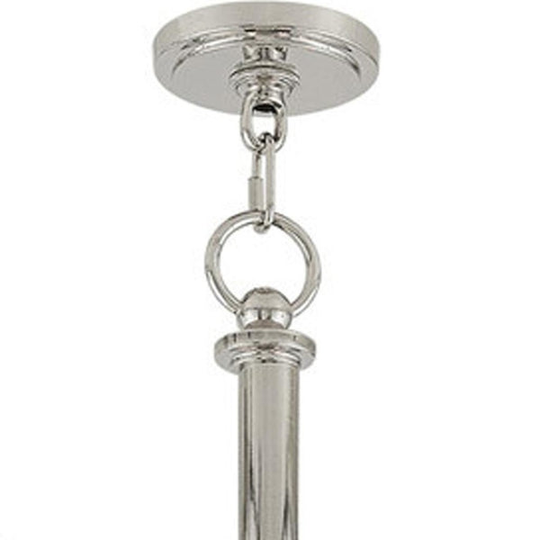 HomeRoots Multi Light Dimmable Chandelier - Modern Cylinder Design, Durable Steel, Perfect for Any Room! 687754
