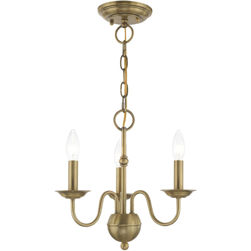 HomeRoots Three Light Dimmable Chandelier - Modern Cylindrical Shades for Elegant Atmosphere in Any Space 687755