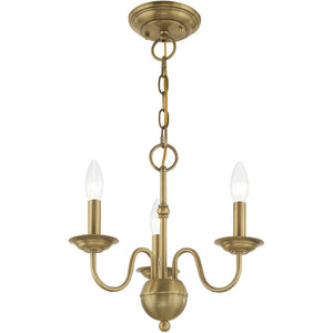 HomeRoots Three Light Dimmable Chandelier - Modern Cylindrical Shades for Elegant Atmosphere in Any Space 687755