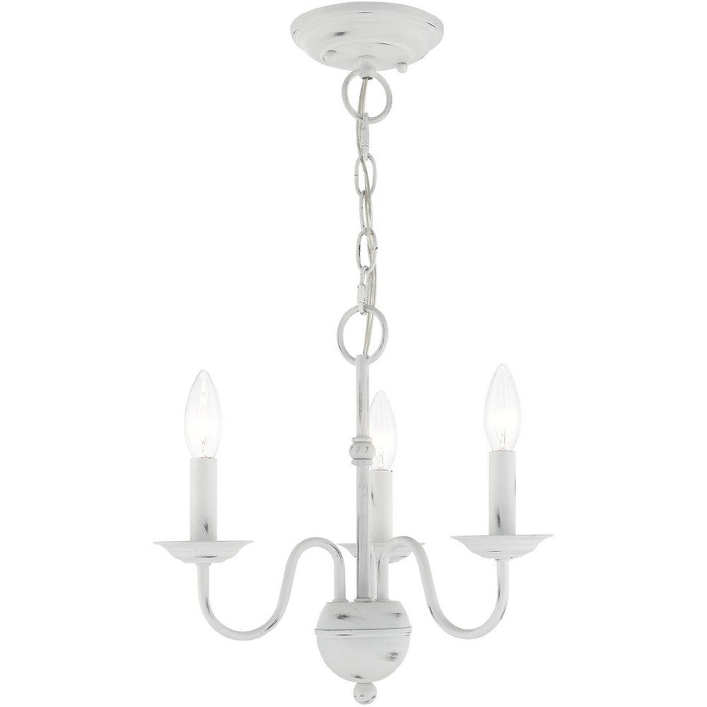 HomeRoots Three Light Dimmable Chandelier with Modern Cylinder Shades for Elegant Home Illumination & Style 687758