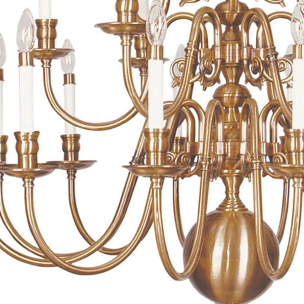 HomeRoots Multi Light Dimmable Chandelier with Cylinder Shades - Modern Elegance for Any Room Ambiance 687771