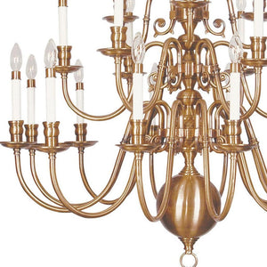 HomeRoots Multi Light Dimmable Chandelier with Cylinder Shades - Modern Elegance for Any Room Ambiance 687771