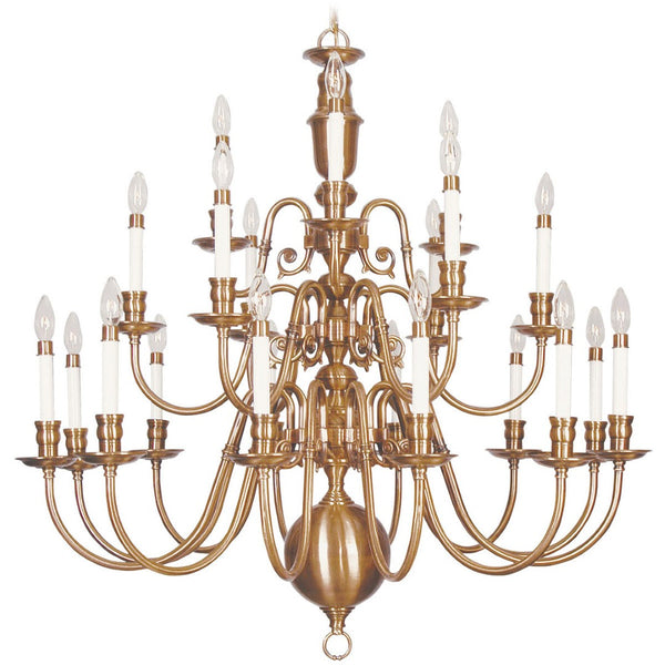HomeRoots Multi Light Dimmable Chandelier with Cylinder Shades - Modern Elegance for Any Room Ambiance 687771