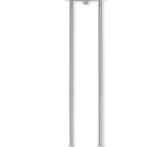 HomeRoots Three Light Dimmable Chandelier - Modern Cylindrical Shades for Elegant Illumination in Any Space 687774