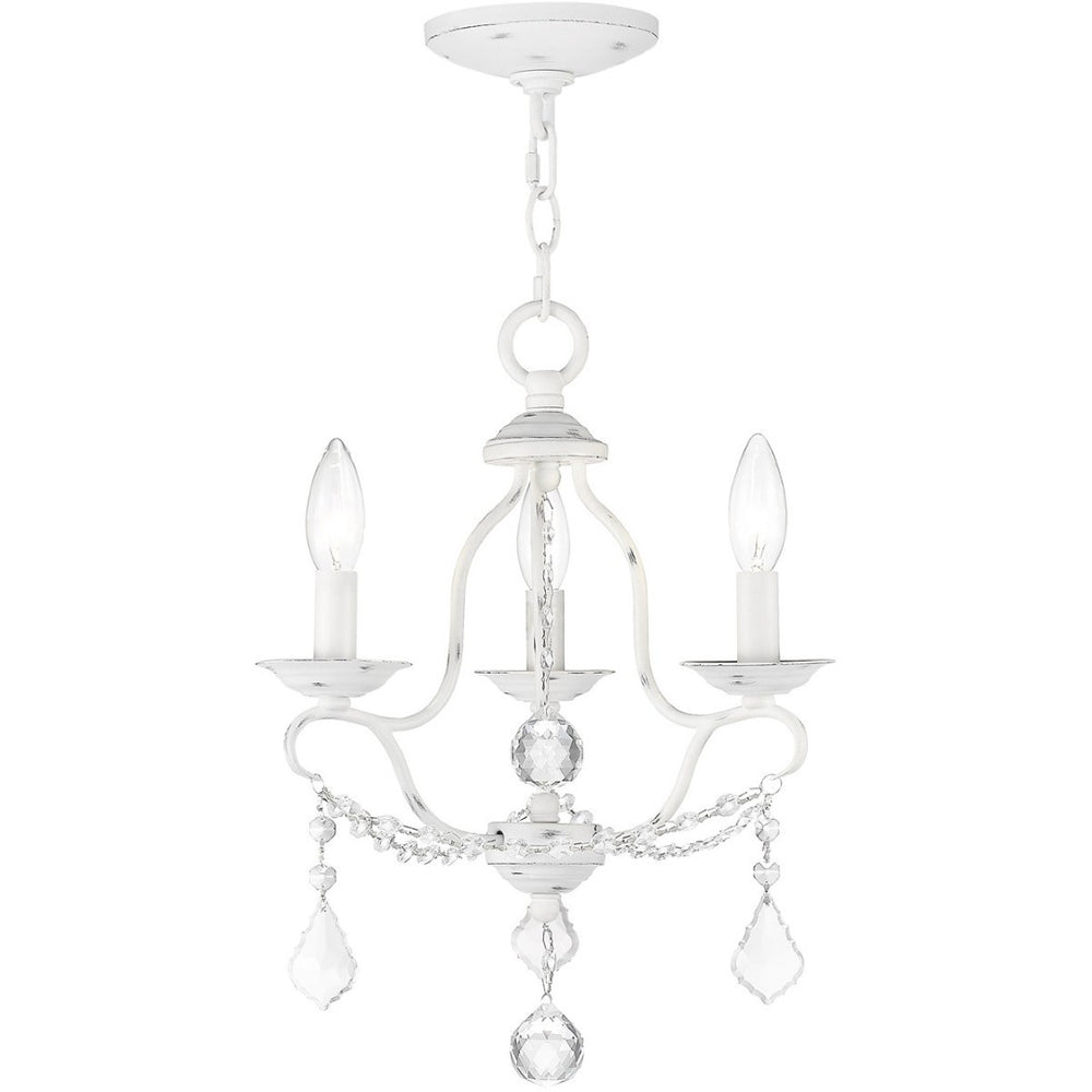 HomeRoots Three Light Dimmable Chandelier - Modern Steel Fixture with Cylindrical Shades for Stylish Spaces 687807