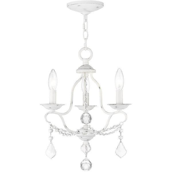 HomeRoots Three Light Dimmable Chandelier - Modern Steel Fixture with Cylindrical Shades for Stylish Spaces 687807