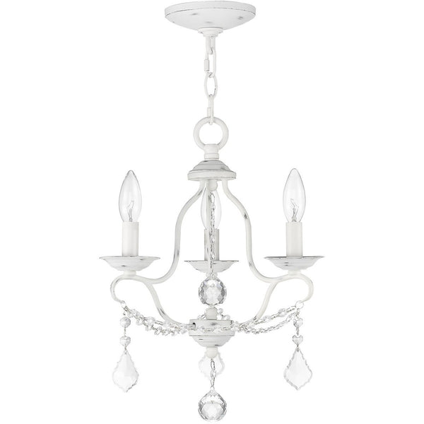 HomeRoots Three Light Dimmable Chandelier - Modern Steel Fixture with Cylindrical Shades for Stylish Spaces 687807