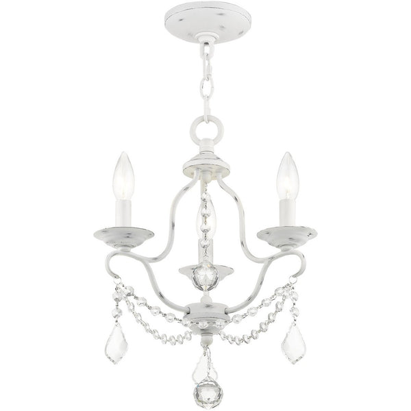HomeRoots Three Light Dimmable Chandelier - Modern Steel Fixture with Cylindrical Shades for Stylish Spaces 687807