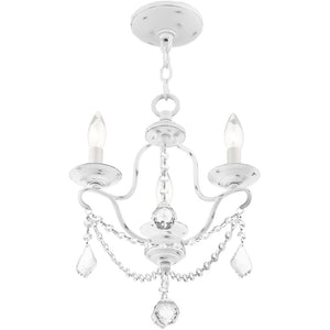 HomeRoots Three Light Dimmable Chandelier - Modern Steel Fixture with Cylindrical Shades for Stylish Spaces 687807